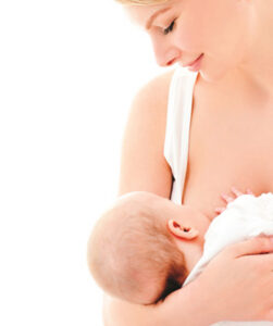 Breastfeeding helps a child develop and grow strong and healthy