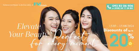 Elevate your beauty, Perfect for every moment with special discounts of up to 20% at FV Lifestyle