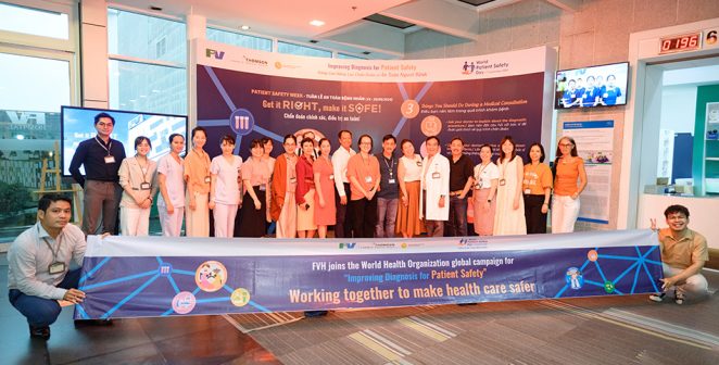 Closing Ceremony of the 2024 Patient Safety Week at FV Hospital