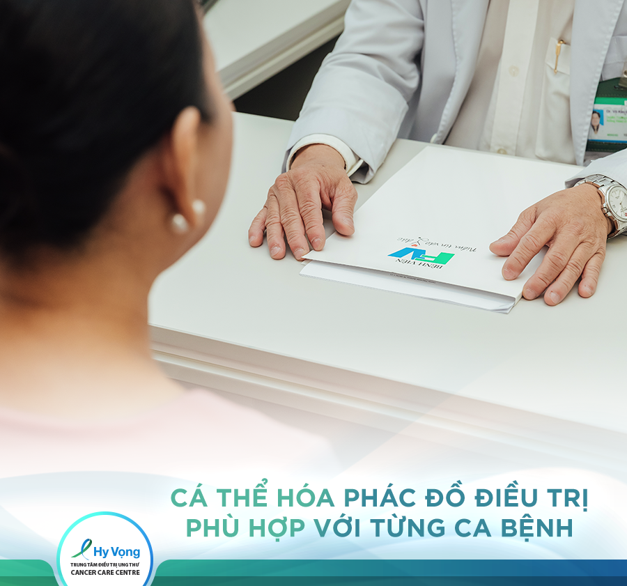 Cá thể hóa phác đồ điều trị phù hợp với từng ca bệnh. (Ảnh: Bệnh viện FV)