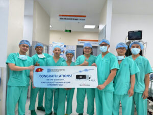 Vietnam’s First Application of Intravascular Lithotripsy (IVL) Technology Ultrasound Shockwaves Used to Treat Arterial Calcification