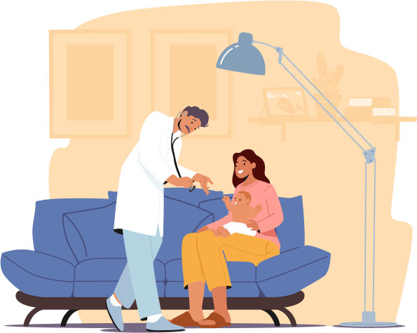 Chăm sóc mẹ và bé tại nhà
